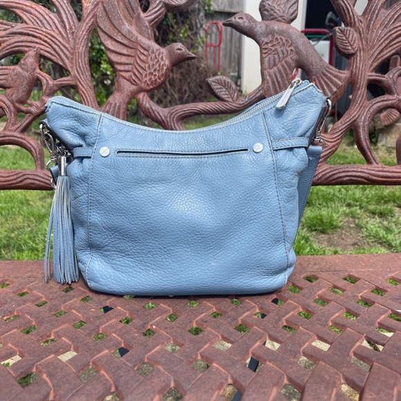 Michael Kors Leather Megan Crossbody Bag With Bag Charms - Picture 2 of 7